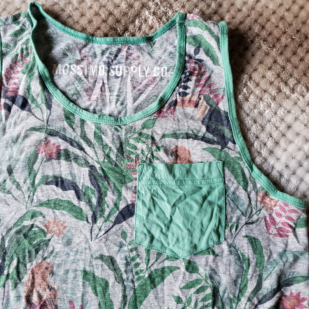 Floral tank top